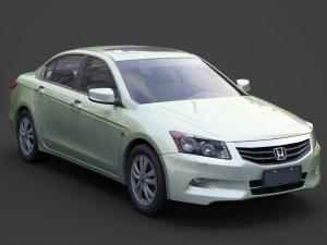 Хонда Акорд 2011р 3D Модель