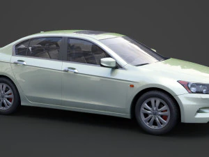 Хонда Акорд 2011р 3D Модель