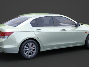 Хонда Акорд 2011р 3D Модель