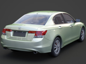 honda accord 2011 Modelo 3D