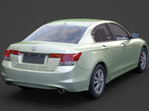 Хонда Акорд 2011р 3D Модель