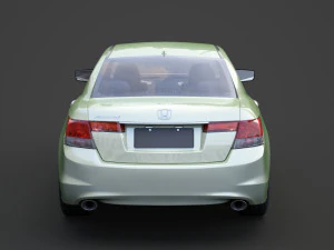 Хонда Акорд 2011р 3D Модель