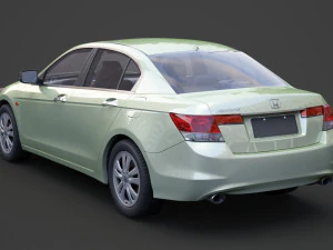 Хонда Акорд 2011р 3D Модель