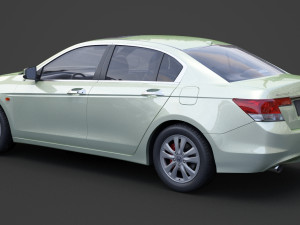 honda accord 2011 Modelo 3D