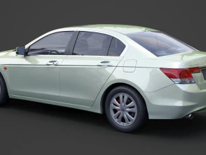 Хонда Акорд 2011р 3D Модель