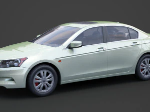 Хонда Акорд 2011р 3D Модель