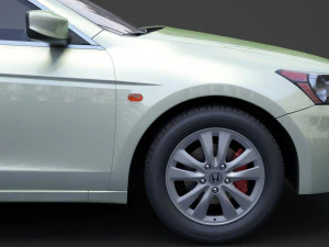 Хонда Акорд 2011р 3D Модель