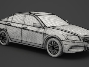 honda accord 2011 Modelo 3D