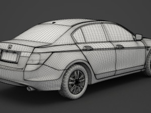 honda accord 2011 Modelo 3D