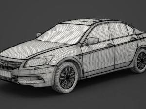honda accord 2011 Modelo 3D