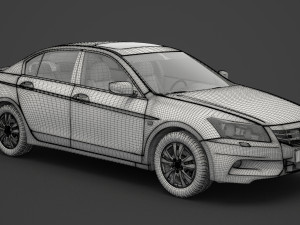 honda accord 2011 Modelo 3D