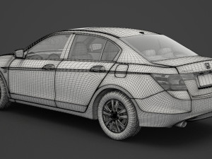 honda accord 2011 Modelo 3D