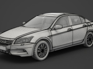 honda accord 2011 Modelo 3D