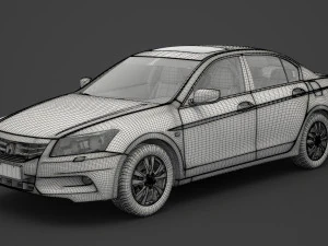 Хонда Акорд 2011р 3D Модель