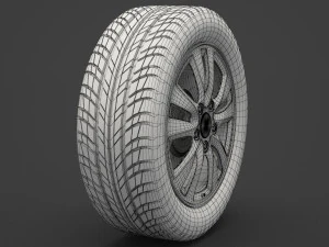 Хонда Акорд 2011р 3D Модель