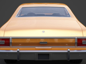 ford-gran torino 1975 3D Модель