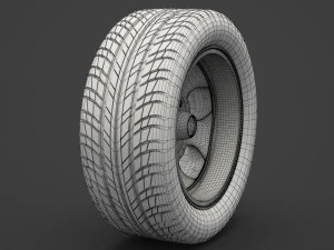 ford-gran torino 1975 3D Model