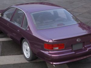 chevrolet impala ss 1994 3D Model
