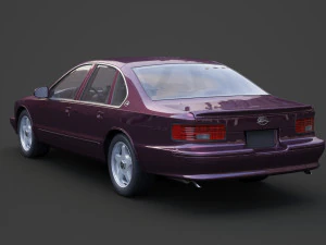 chevrolet impala ss 1994 3D Model