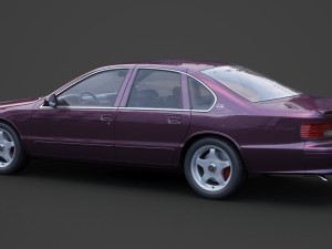 chevrolet impala ss 1994 3D Model