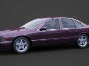 chevrolet impala ss 1994 3D Model