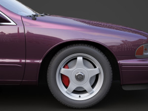 chevrolet impala ss 1994 3D Model