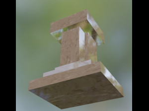 pedestal Modelo 3D