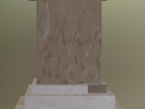 pedestal Modelo 3D