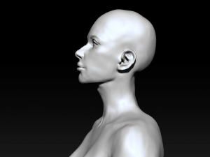woman realistic sculpt 3D Model