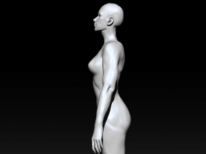 woman realistic sculpt 3D Model