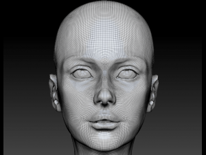 woman realistic sculpt 3D Model