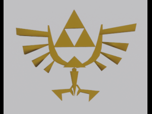 trinity of the legend of zelda 3Dプリントモデル