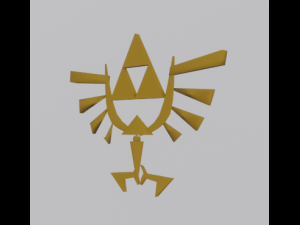trinity of the legend of zelda 3Dプリントモデル