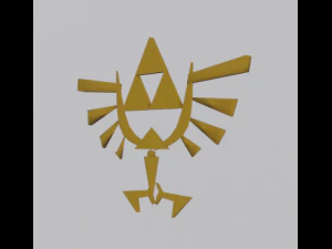 trinity of the legend of zelda 3D Print Model