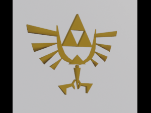 trinity of the legend of zelda 3Dプリントモデル