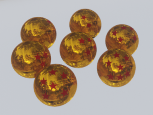 dragonballs 3D Baskı Modeli