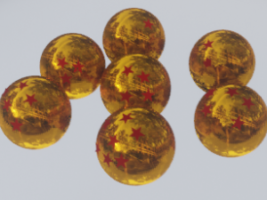 dragonballs 3D Baskı Modeli