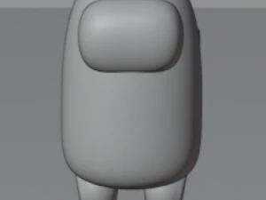 onder ons basisbemanningsmodel 3D printmodel