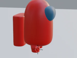 onder ons basisbemanningsmodel 3D printmodel