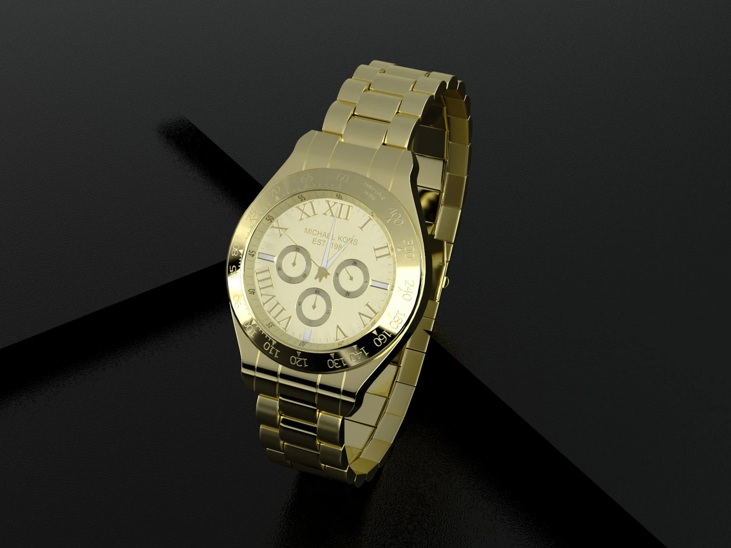 watch 3D Model .c4d .max .obj .3ds .fbx .stl .blend