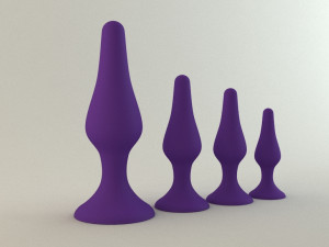 anal plug Modelo 3D