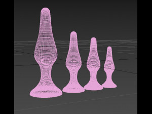 anal plug Modèle 3D