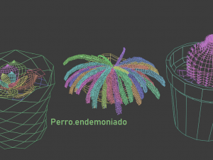 flowerpot lowpoly suculents and cactus 3D 模型