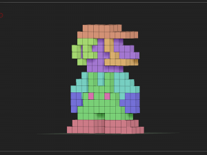 mario 25d 8bit 3D Print Model