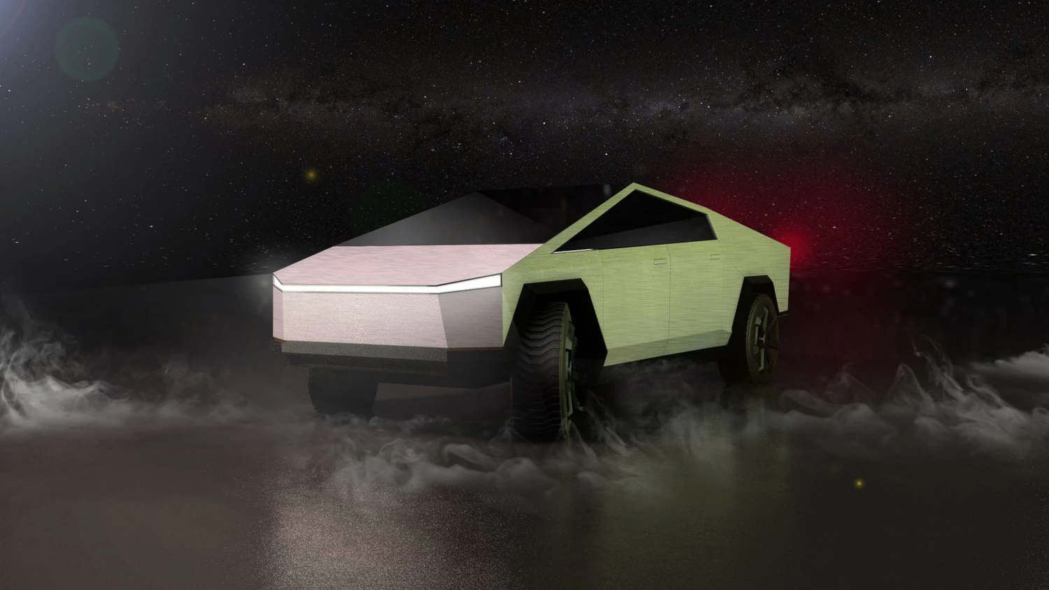 tesla cybertruck 3D Model .c4d .max .obj .3ds .fbx .stl .blend