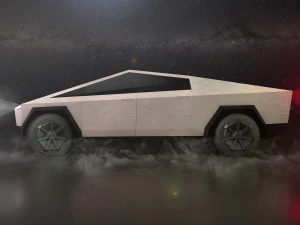 tesla cybertruck 3D Model