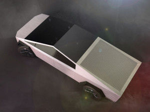 tesla cybertruck Model 3D