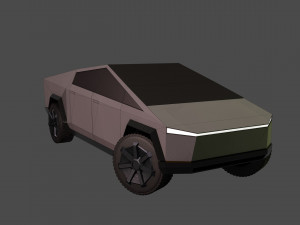 tesla cybertruck Model 3D