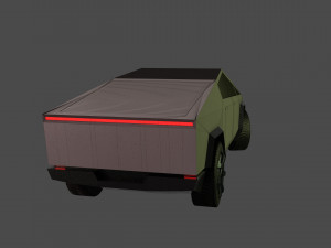 tesla cybertruck Model 3D