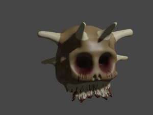 Demon skull 3D Model